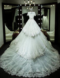 Tiered Wedding Dress-ASTA